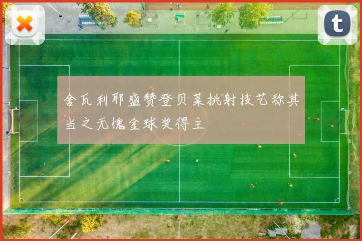 舍瓦利耶盛赞登贝莱挑射技艺称其当之无愧金球奖得主